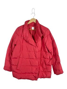 J.Jill Down Chloë Down Puffer Jacket Size Medium